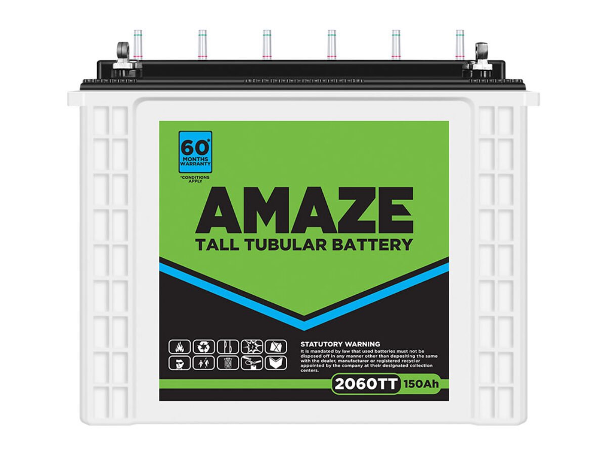 Amaze inverter battery 150 ah 2060tt