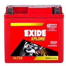 EXIDE XPLORE(XLTZ5A) Battery for Two Wheeler