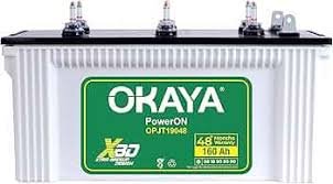 Okaya 160 AH OPS JT 19048 IN ATSW 1175 12V